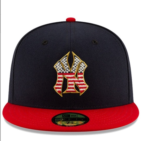 New Era NY Yankees 2019 4th of July Fitted Cap - Picture 1 of 4
